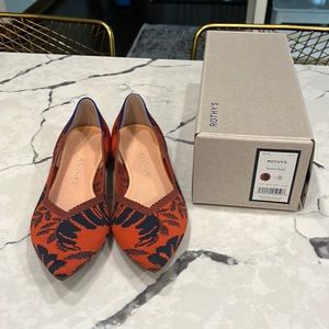 Rothy’s Sunset Floral Pointed Flats
